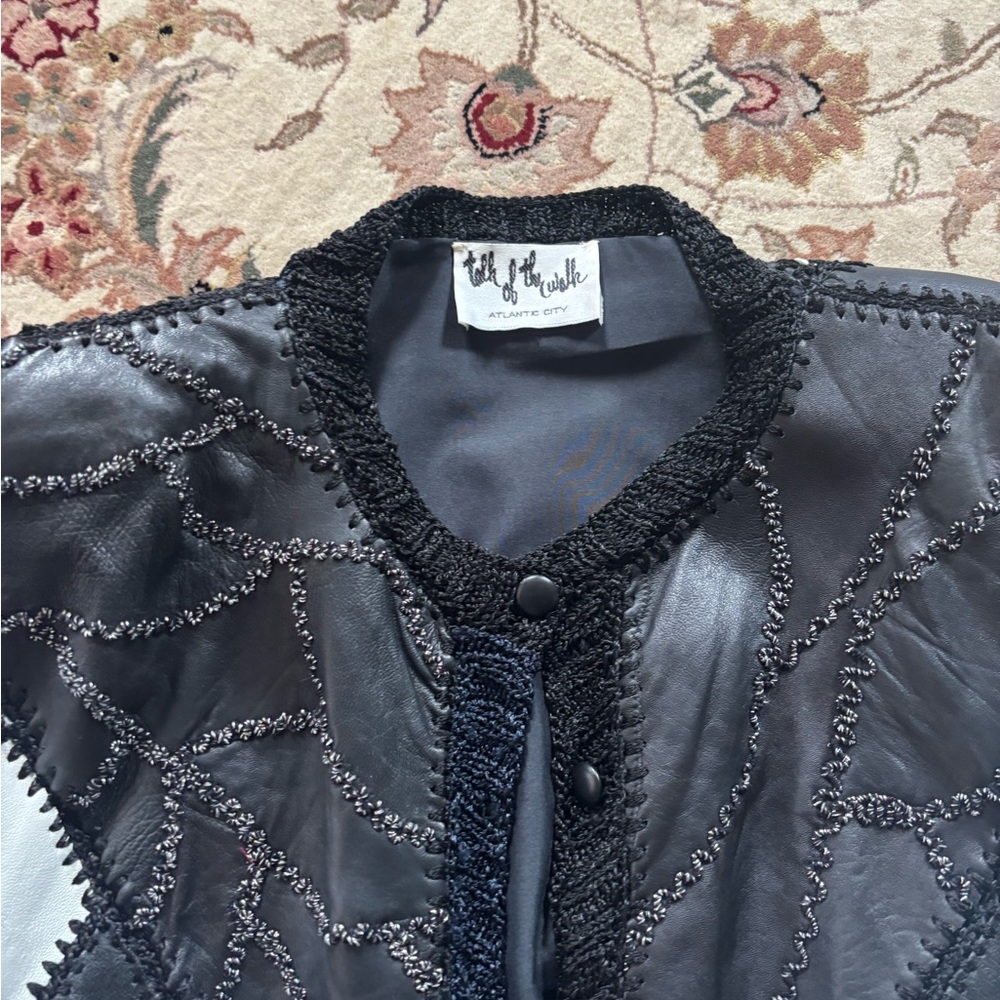 Talk The Walk Leather Patch Jacket - image 2